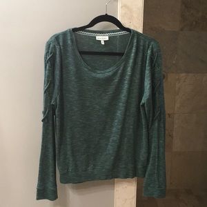 DONATED Belle du Jour green sweater size XL